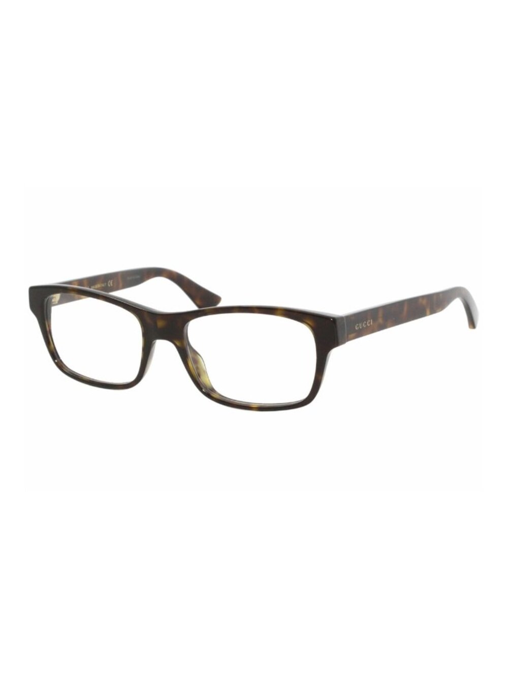 Gucci GG0006O 009 Eyeglasses Havana Full Rim Optical Frame 53mm